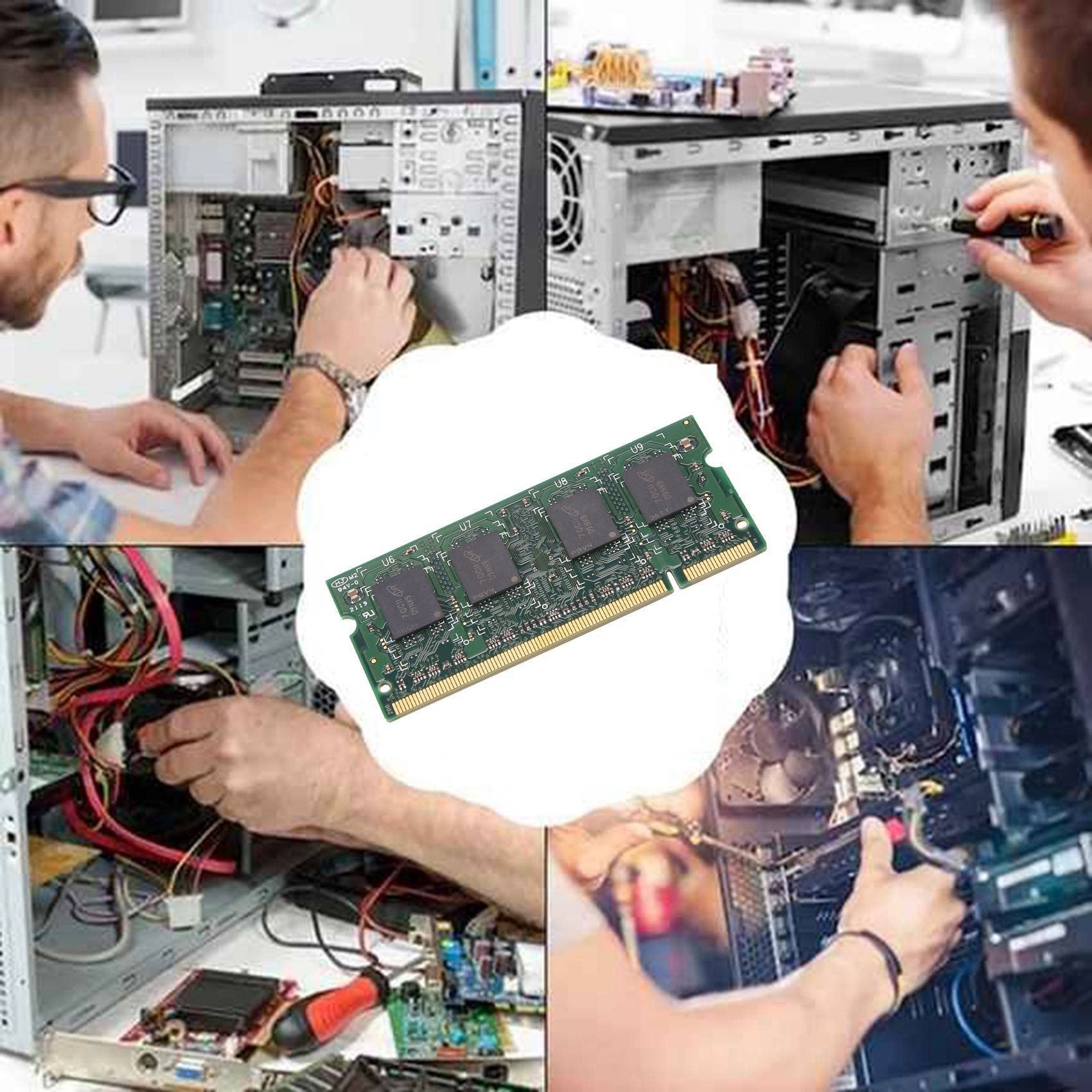 2pcs DDR2 4GB 800MHz PC2-6400 2RX8 200-Pin SODIMM Laptop Memory for AMD, Ideal for Upgrading Older Laptops and Enhancing Performance