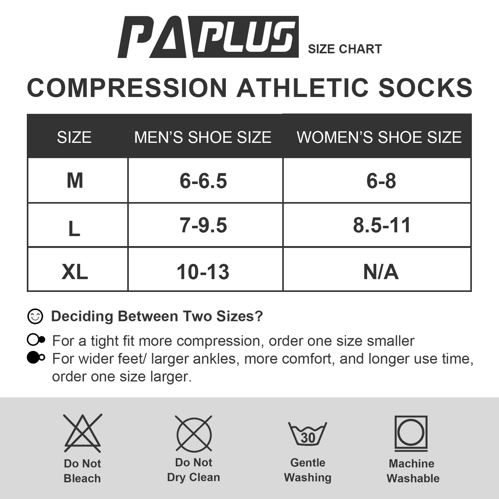 GECKOMAN x PAPLUS Compression Athletic Crew Socks for Men & Women - Moisture-Wicking Performance Socks for Running, Hiking & Sports - Best Workout Socks for Athletes