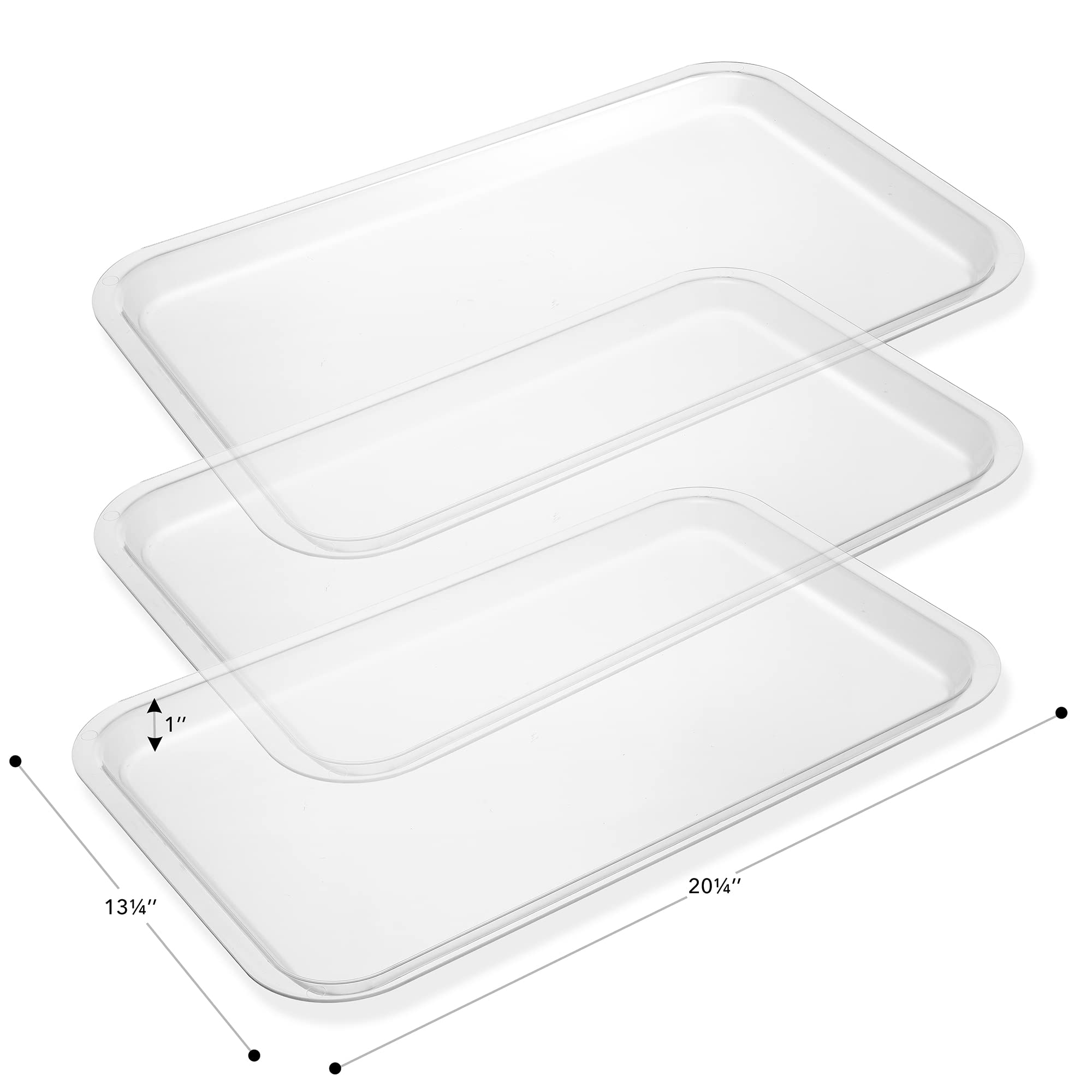 Olde Midway 3-Tier Acrylic Bakery Display Case with Removable Trays - Commercial Countertop Pastry Showcase for Donuts, Cakes & Desserts - Perfect for Bakeries, Cafes & Retail Stores