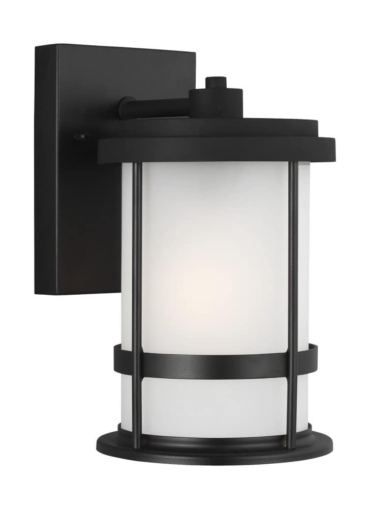 Generation Lighting 8590901-71 Small Outdoor Wall Lantern - Weatherproof Exterior Light Fixture for Porch, Patio & Garden Decor