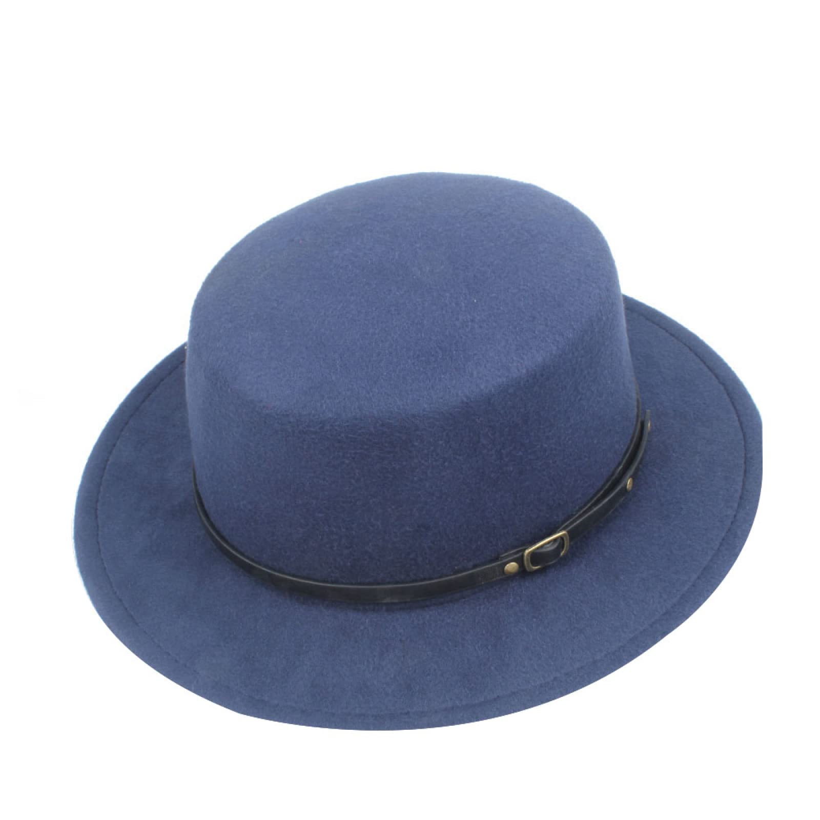 Stylish Wool Felt Fedora Hat for Women & Men - Classic Trilby Design with Wide Brim - Perfect for Casual Wear, Outdoor Events, and Fashion Accessories