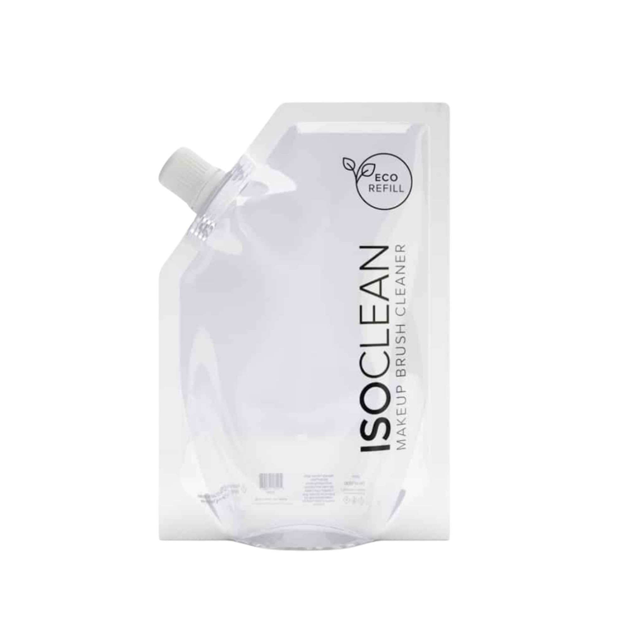 ISOCLEAN Makeup Brush Cleaner Refill Pouch - 5.6oz Liquid Makeup Brush Cleaner Solution for Professional & Home Use - Quick-Drying No Rinse Formula in 60 Sec - Vegan & Cruelty-Free - Perfect for Daily Brush Cleaning & Makeup Tool Maintenance