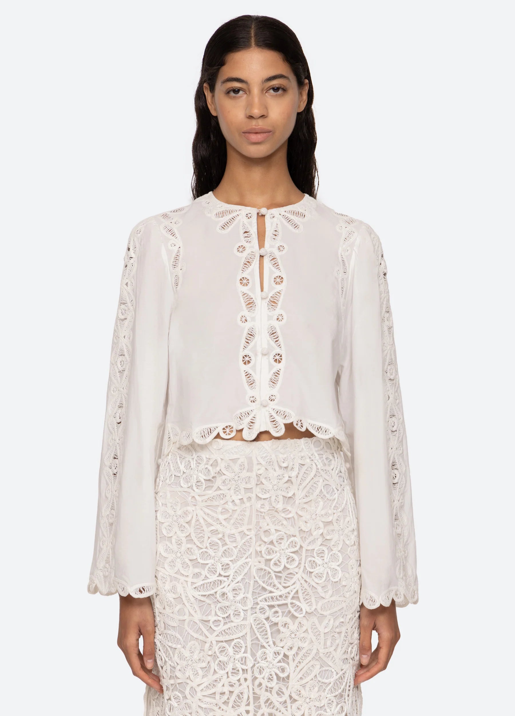 Elke Women's White Tops - Stylish & Comfortable Blouse for Casual Wear, Office, and Everyday Outfits