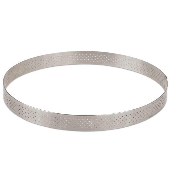 Valrhona Perforated Tart Rings 0.78