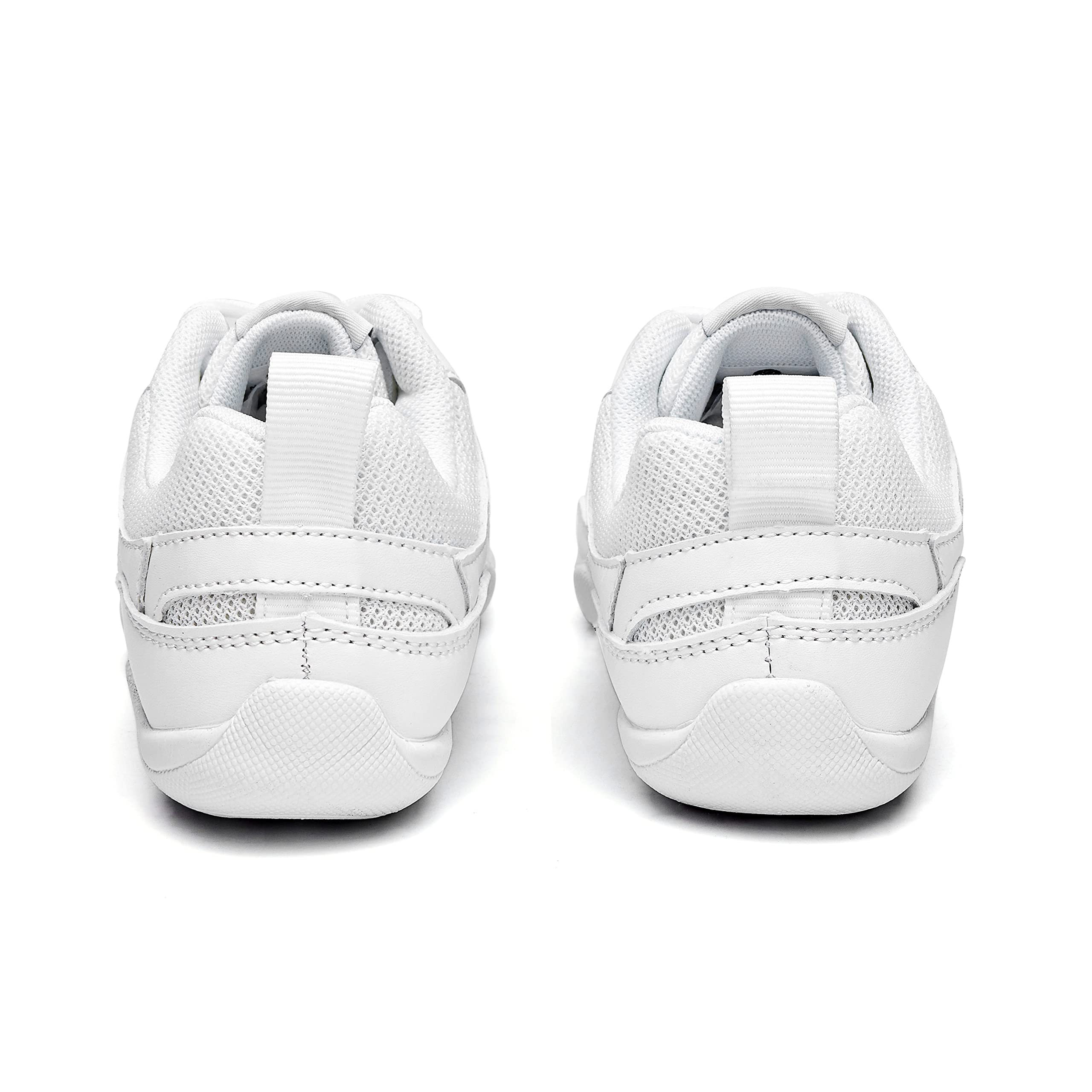 White Cheer Shoes for Women - Breathable Cheerleading Sneakers - Lightweight Athletic Tennis & Walking Shoes - Perfect for Cheer Practice, Gym Workouts & Casual Wear