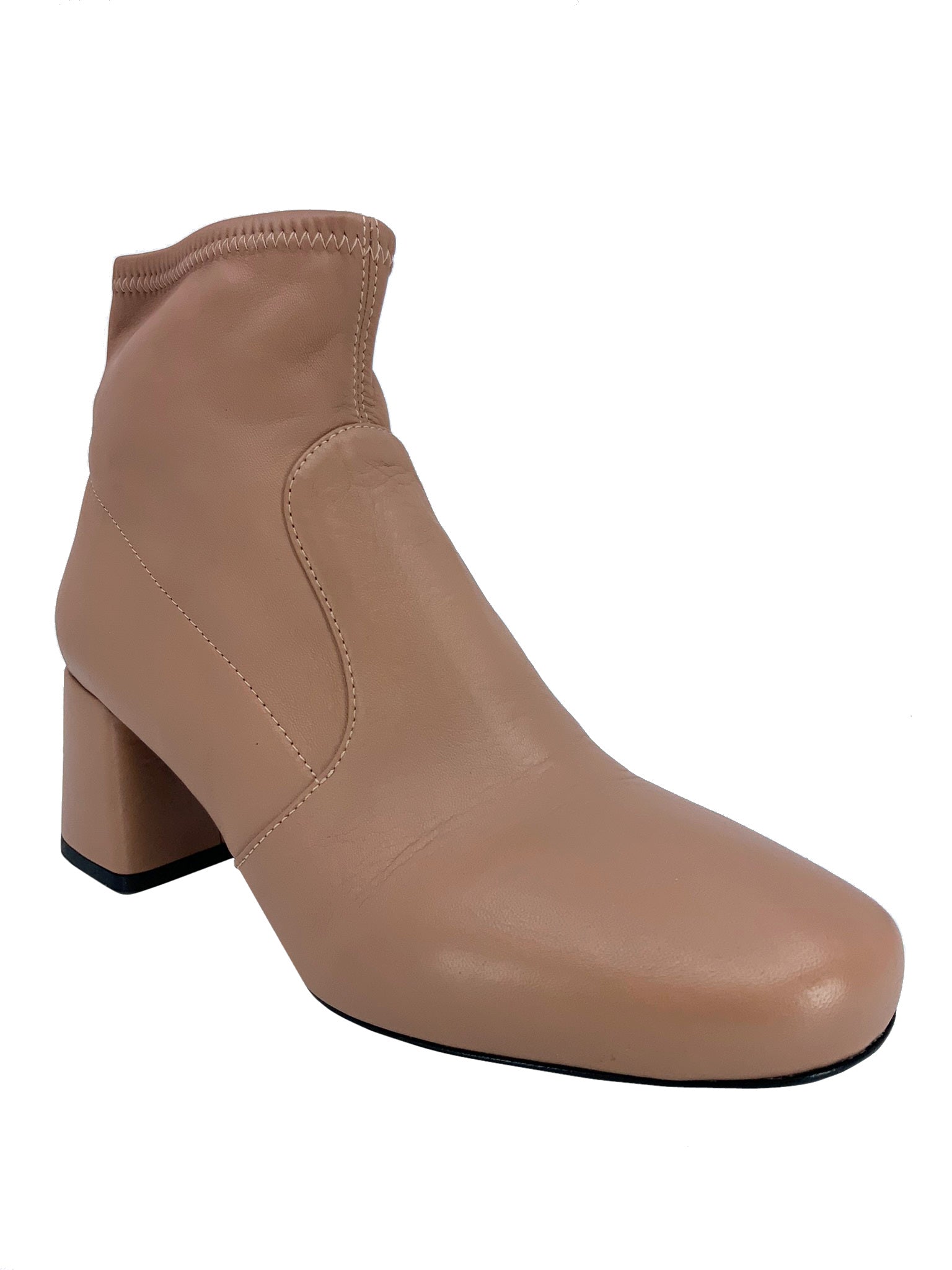 Prada Leather Side Zip Ankle Boots Women's Size 7 - Stylish & Comfortable for Office, Party & Night Out