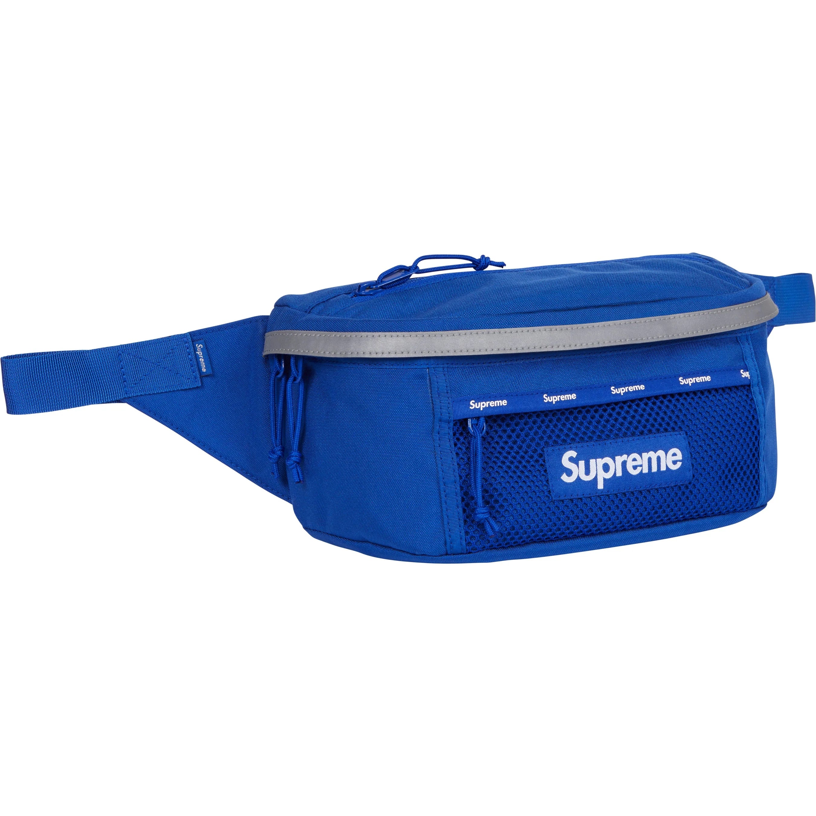 Supreme FW24 Waist Bag - Blue Crossbody Fanny Pack for Men & Women - Perfect for Travel, Hiking, and Everyday Use