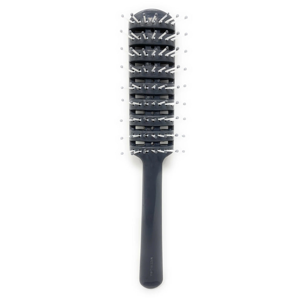 Dulak Traditional Hair Brush Set - 2 Pack Salon Detangling Brush for Smooth & Tangle-Free Hair - Perfect for Home, Salon & Travel Use