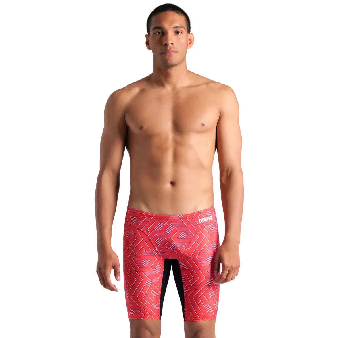 Arena Men's Escape Swim Jammer - High-Performance Competitive Swimwear for Training & Racing | Perfect for Lap Swimming, Triathlons & Water Sports