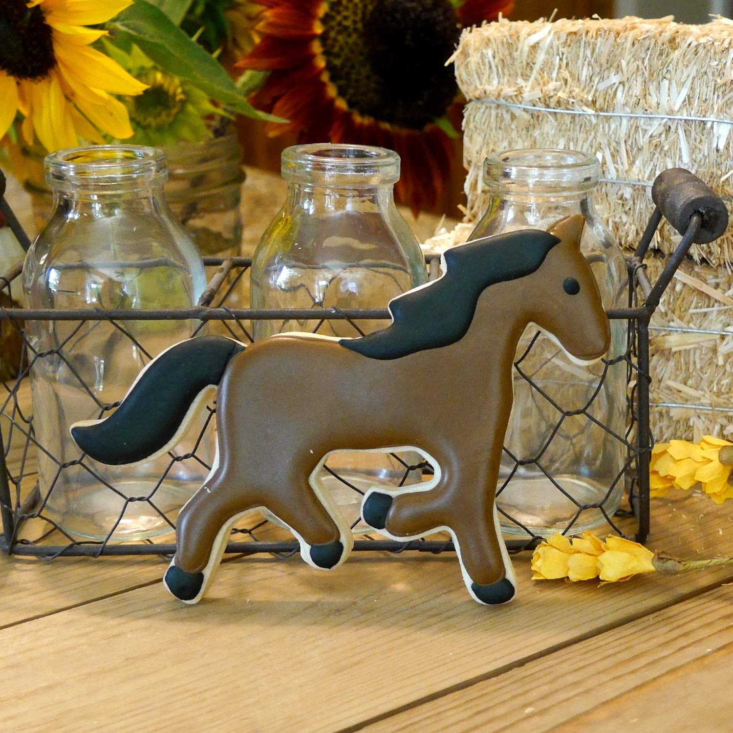 Farm Animal Cookie Cutter Set - 13 Piece Premium Stainless Steel Baking Tools, Food Grade & Dishwasher Safe - Perfect for Kids Birthday Parties, Holiday Baking & DIY Cookie Decorating