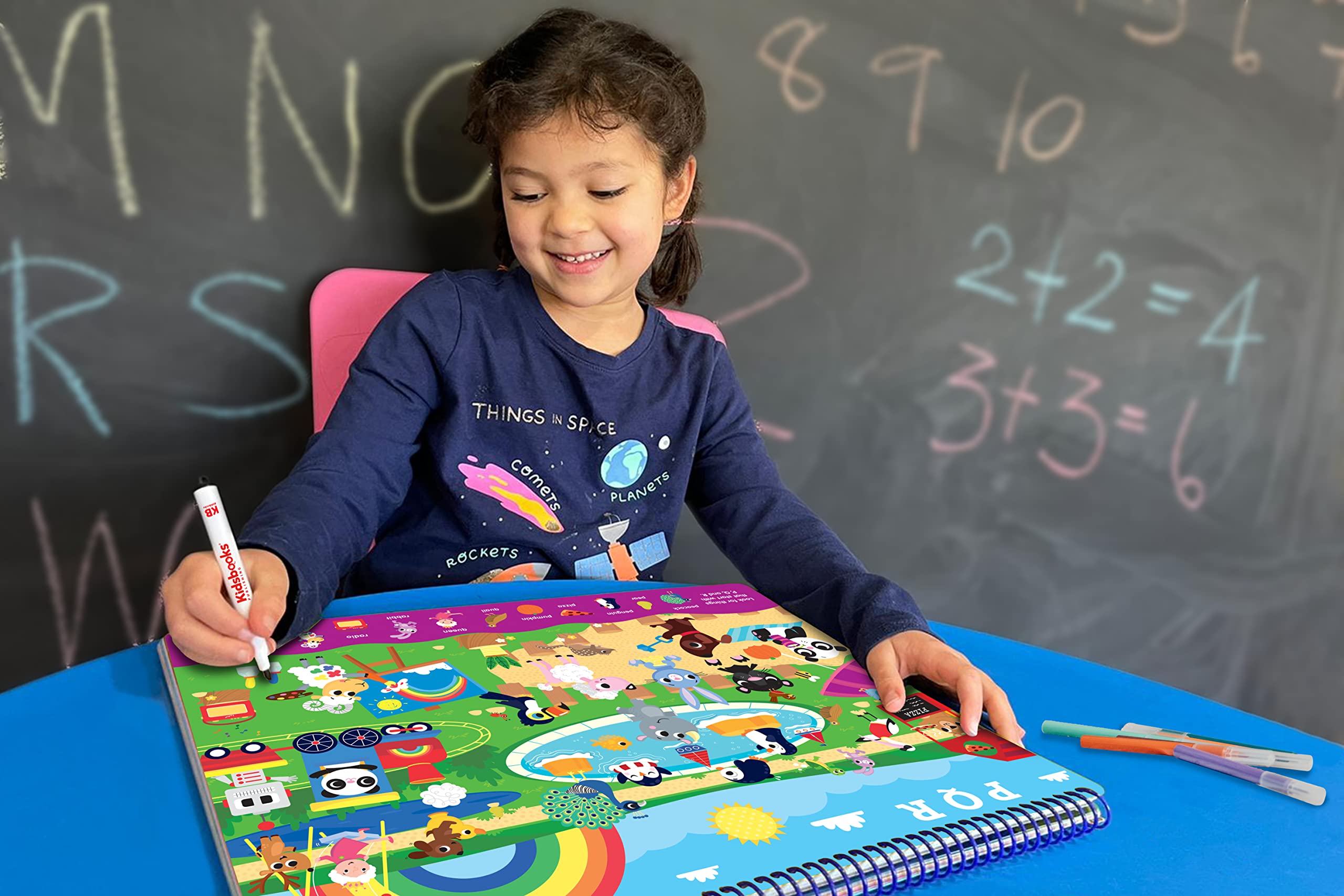 My Big Search & Find Learning Fun Pad - Giant Floor Activity Mat for Kids | Educational Puzzle Game for Toddlers & Preschoolers | Perfect for Playrooms, Classrooms & Family Game Nights
