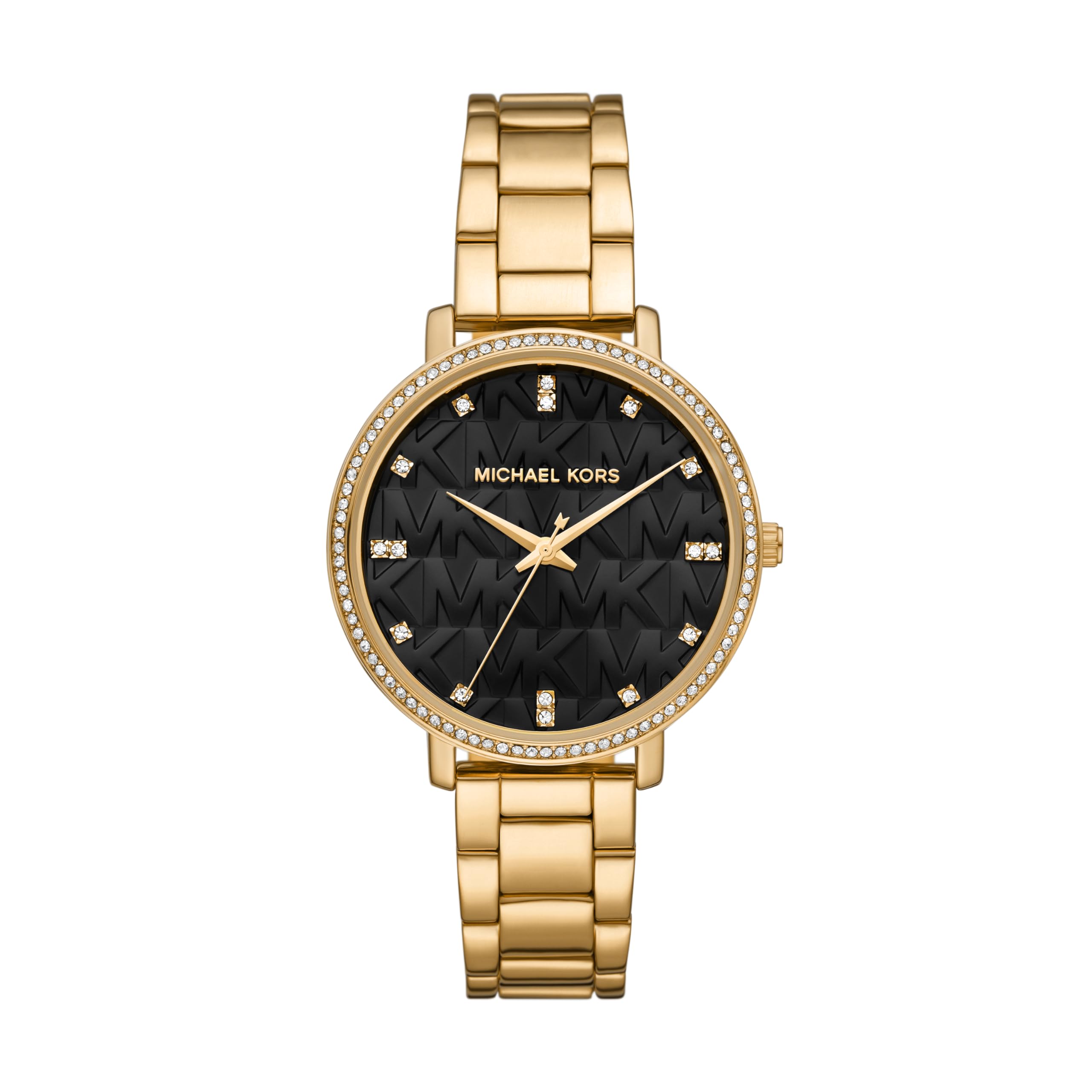 Michael Kors Pyper MK4593 Women's Watch - Gold-Tone Alloy Metal, Three-Hand Design | Perfect for Office, Date Night & Special Occasions