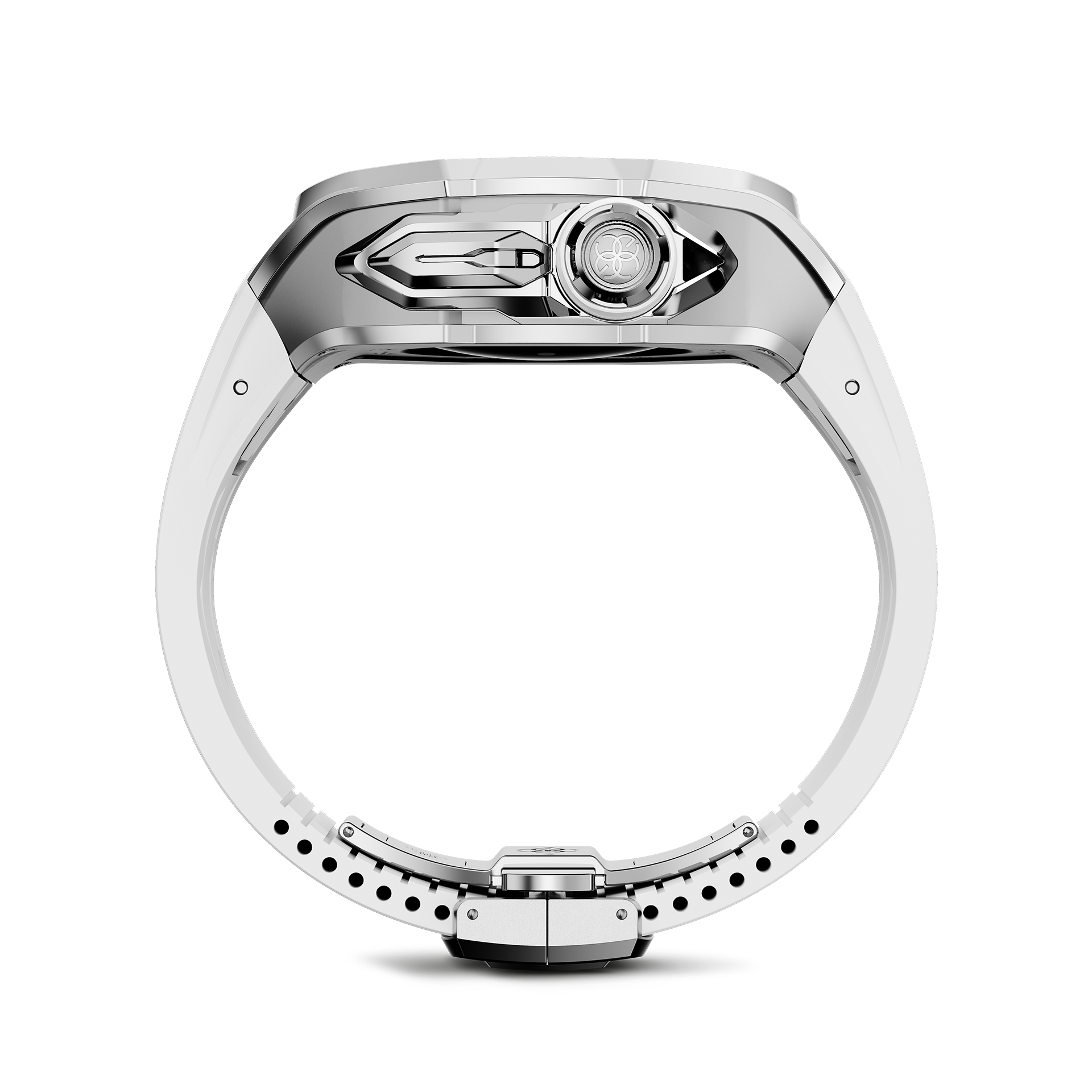 Apple Watch Case with Snowflake Design - RSTIII49 - Durable Protective Cover for Apple Watch Series 1-8 & SE - Perfect for Winter, Holidays & Everyday Use