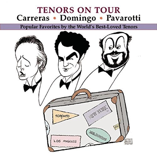 The 3 Tenors - Tenors on Tour: Live Concert Album | Classical & Opera Music CD | Perfect for Gifts, Relaxation & Special Events