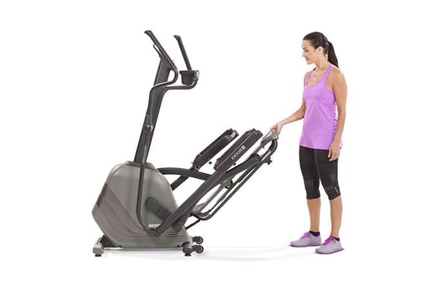 Horizon Evolve 3 Elliptical Machine - Low Impact Cardio Trainer for Home Gym | Perfect for Small Spaces & Full Body Workouts | Summer Sale $50 Off