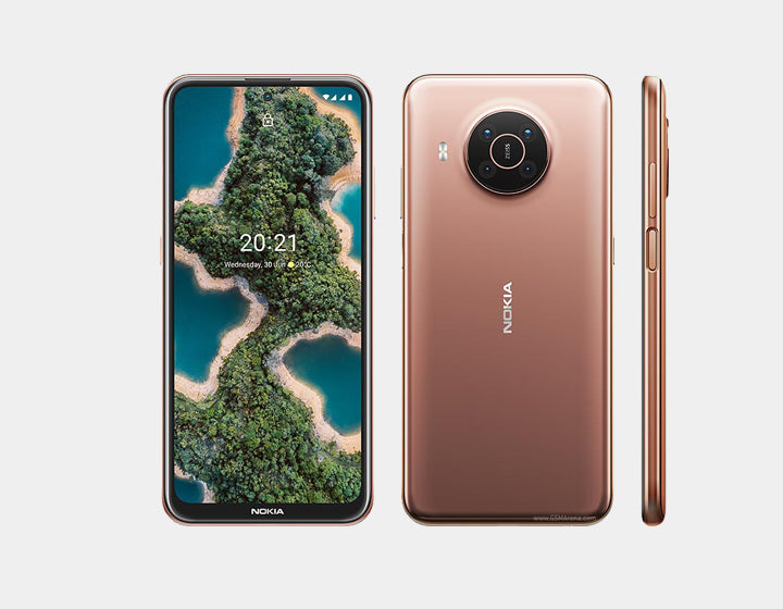Nokia X20 5G Unlocked Smartphone - 128GB Storage, 8GB RAM, Dual SIM, Midnight Sun Color - Perfect for Travel, Business & Streaming