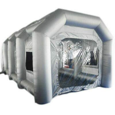 20x10x8ft Inflatable Paint Booth Tent - Portable Car Spray Paint Station with Window & Filter System | Ideal for Auto Body Work, Airbrush Painting & DIY Projects | Perfect for Garage, Workshop & Parking Use