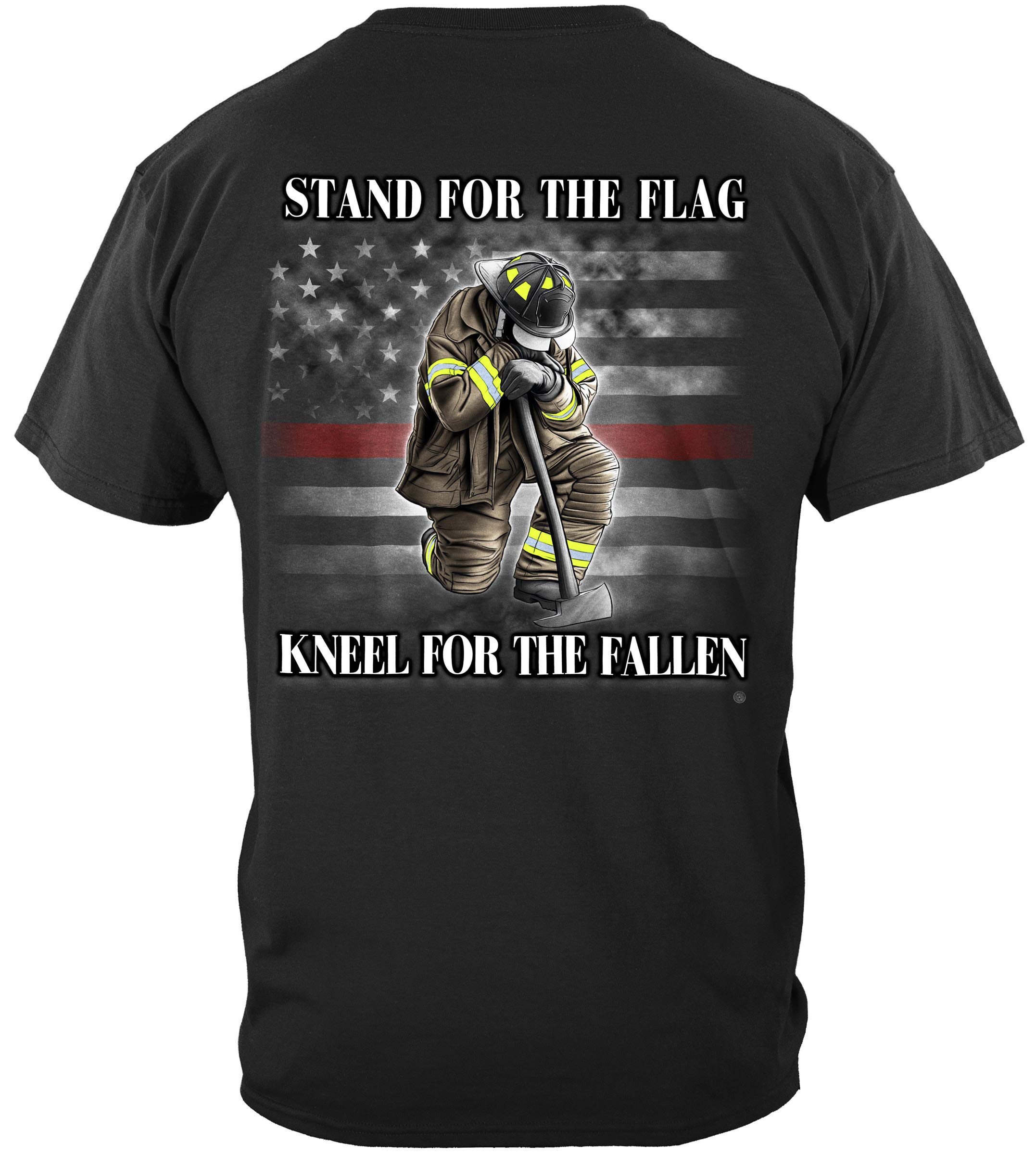 Thin Red Line Firefighter T-Shirt FF2311 - Durable & Comfortable Shirt for Firefighters, EMS, First Responders - Perfect for Duty, Training & Everyday Wear