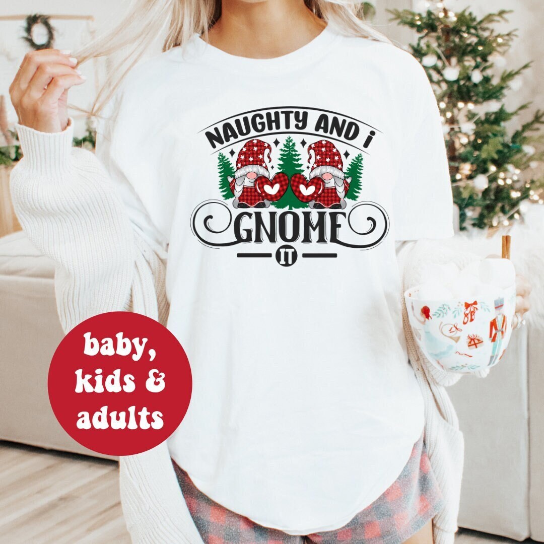 Funny Naughty and I Gnome It! Garden Gnome - Multiple Colors Available for Outdoor Decor, Lawn Ornaments & Gift Ideas