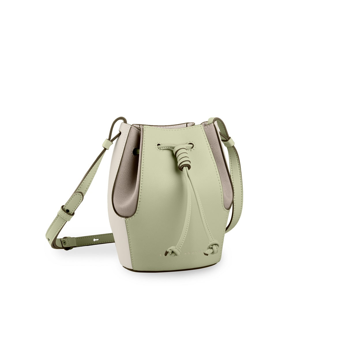 Mini Chantal Drawstring Leather Bag - Stylish & Compact Crossbody Purse for Women, Perfect for Everyday Use, Travel & Date Nights