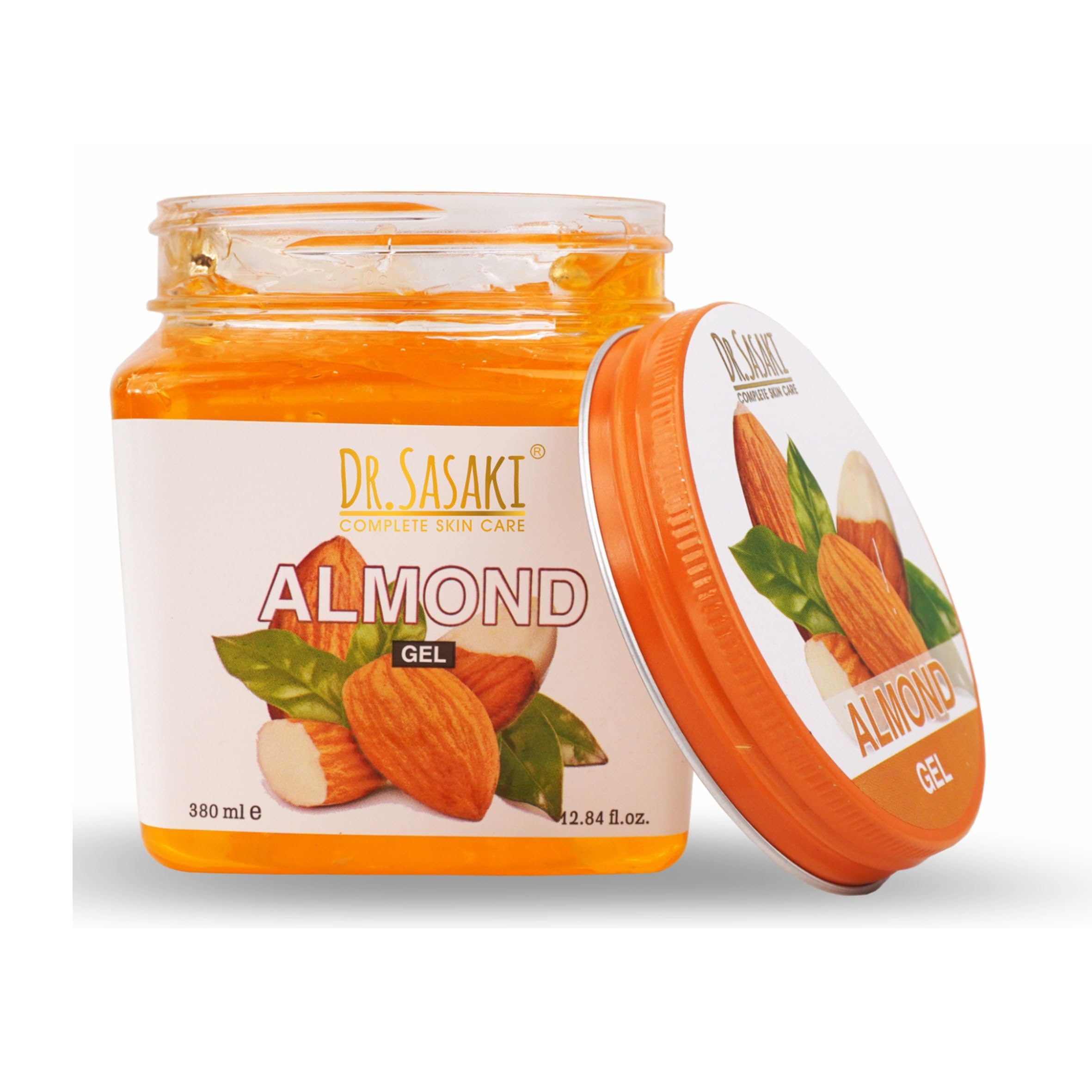 Dr. Sasaki Complete Skin Care Almond Face & Body Kit - 4 Pack (380ml Each) for Hydration, Brightening & Anti-Aging | Perfect for Daily Skincare Routine & Spa Treatments