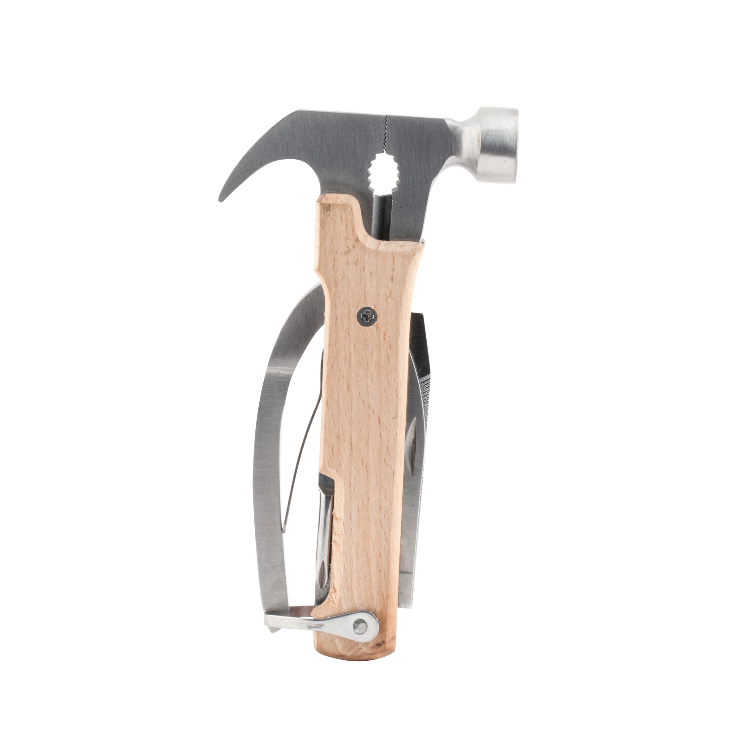 Premium Wooden Hammer Multi-Tool for DIY, Home Repair & Camping | Durable & Lightweight Hand Tool for Woodworking, Construction & Outdoor Adventures