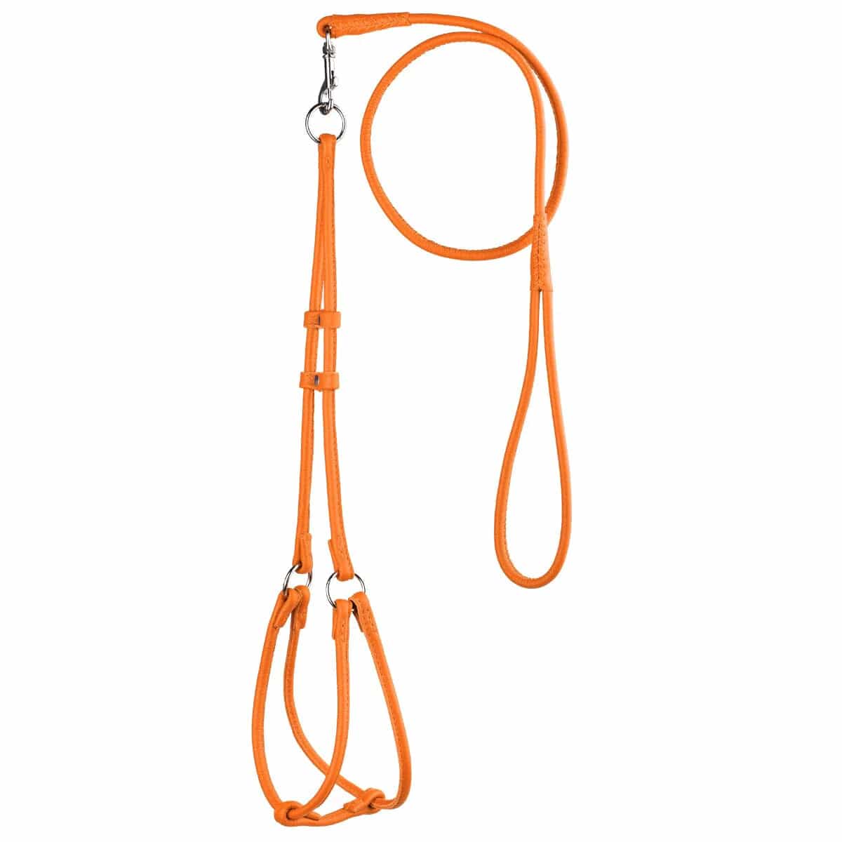 Premium Leather Step-In Dog Harness & Lead Set - Adjustable, Comfortable & Durable for Small to Medium Dogs - Perfect for Walking, Training & Outdoor Adventures