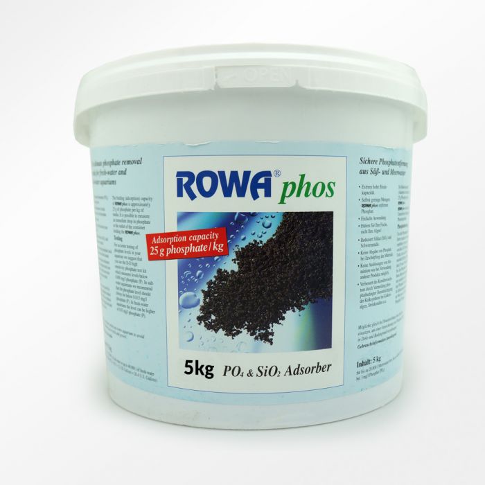 ROWAphos High-Efficiency Phosphate Remover Media for Aquariums - Eliminates Algae & Improves Water Clarity - Perfect for Freshwater & Saltwater Fish Tanks