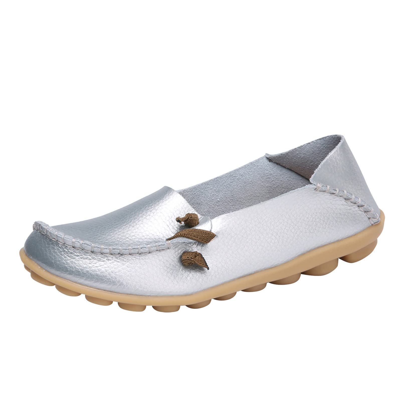 MOLayys Women's Breathable Lace-Up Casual Shoes - Fashionable Flat Sneakers for Everyday Wear | Perfect for Walking, Work & Outdoor Activities