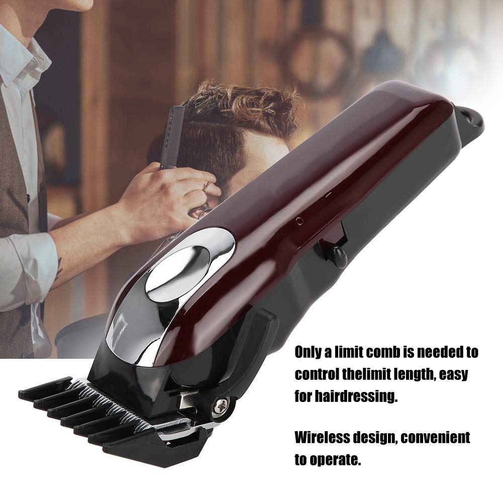 Professional 168 Electric Hair Clippers - Wireless USB Rechargeable Hair Trimmer for Men & Women, Ergonomic Design with Comfortable Non-Slip Grip - Perfect for Home Haircuts, Beard Trimming, and Pet Grooming