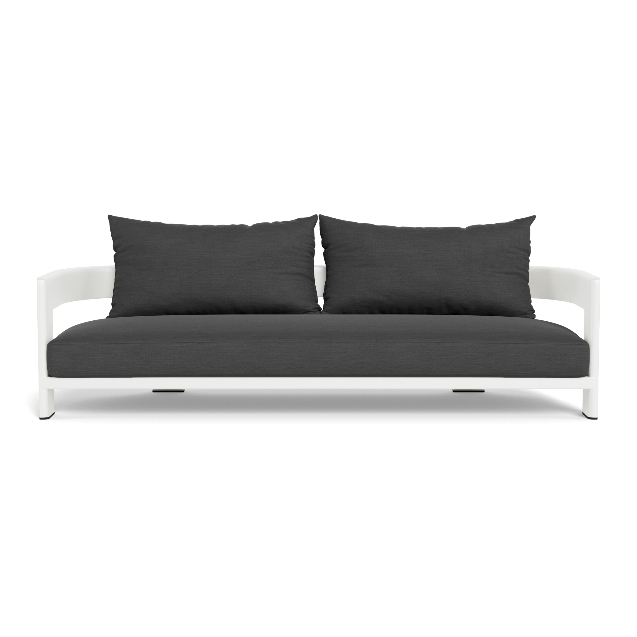 Victoria Aluminum 3-Seat Outdoor Patio Sofa Set - Modern Garden Furniture for Backyard, Poolside & Balcony Relaxation