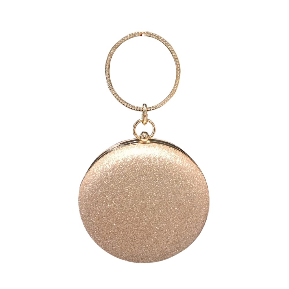 SURRIPA Women's Glitter Clutch Bag for Evening Party - Elegant Handbag with Detachable Chain Strap | Perfect for Weddings, Prom, Cocktail Parties & Special Occasions