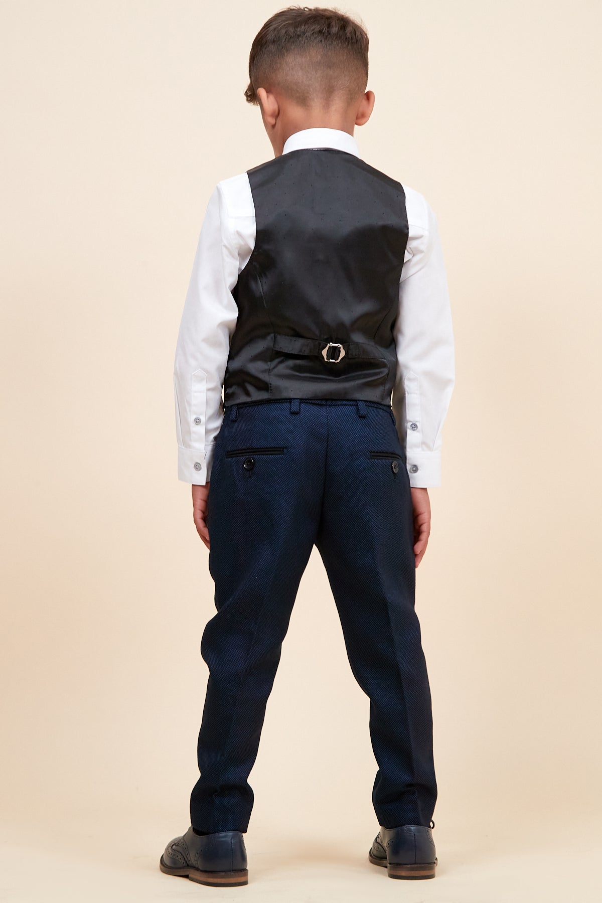 Callum Kids Blue 3-Piece Suit for Boys - Formal Wear for Weddings, Parties & Special Occasions