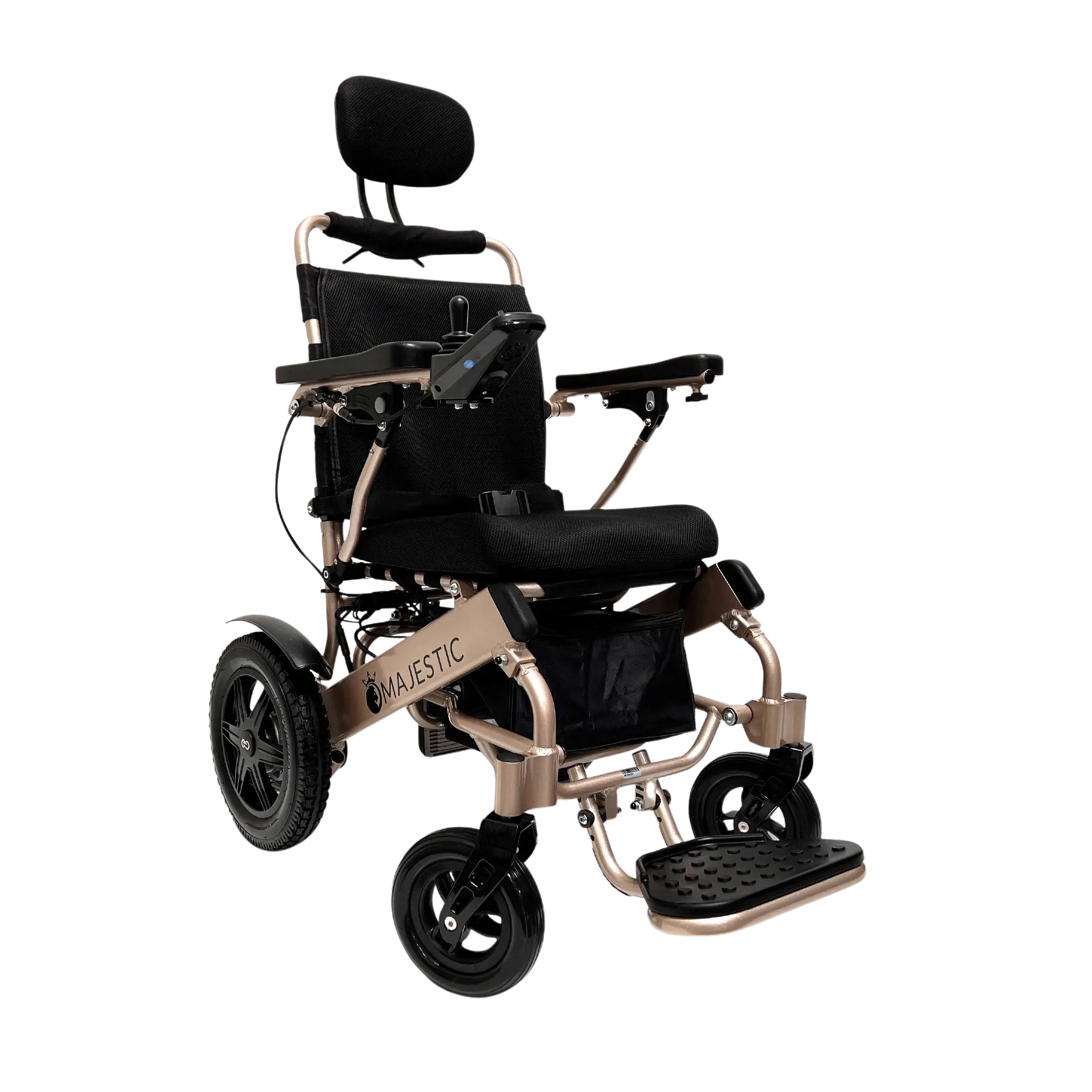 ComfyGO IQ 9000 Auto Recline Electric Wheelchair - Remote Controlled, Foldable & Portable Mobility Scooter for Seniors & Disabled - Perfect for Travel, Home Use & Outdoor Activities