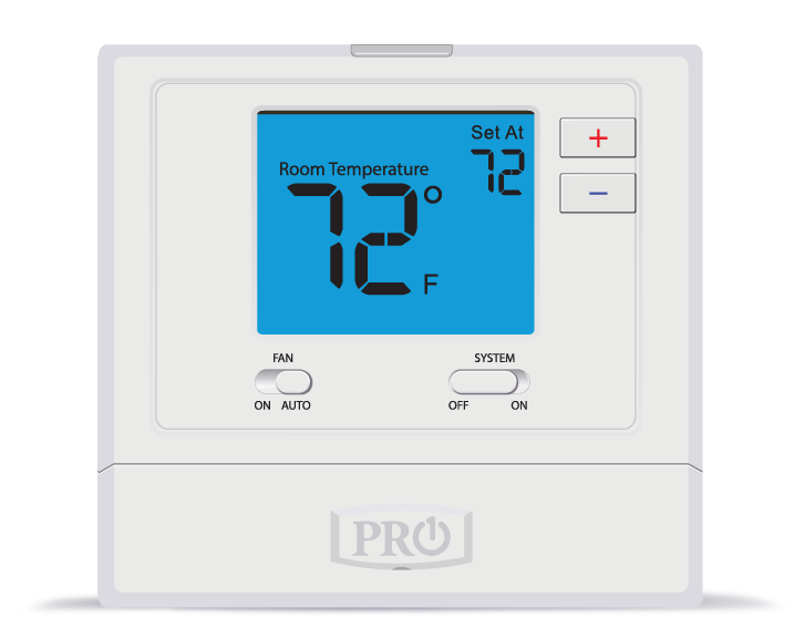 PRO1 IAQ T771 Smart Thermostat - 1H or 1C Programmable WiFi Thermostat for Home, Compatible with Alexa & Google Assistant - Perfect for Energy Saving & Smart Home Automation