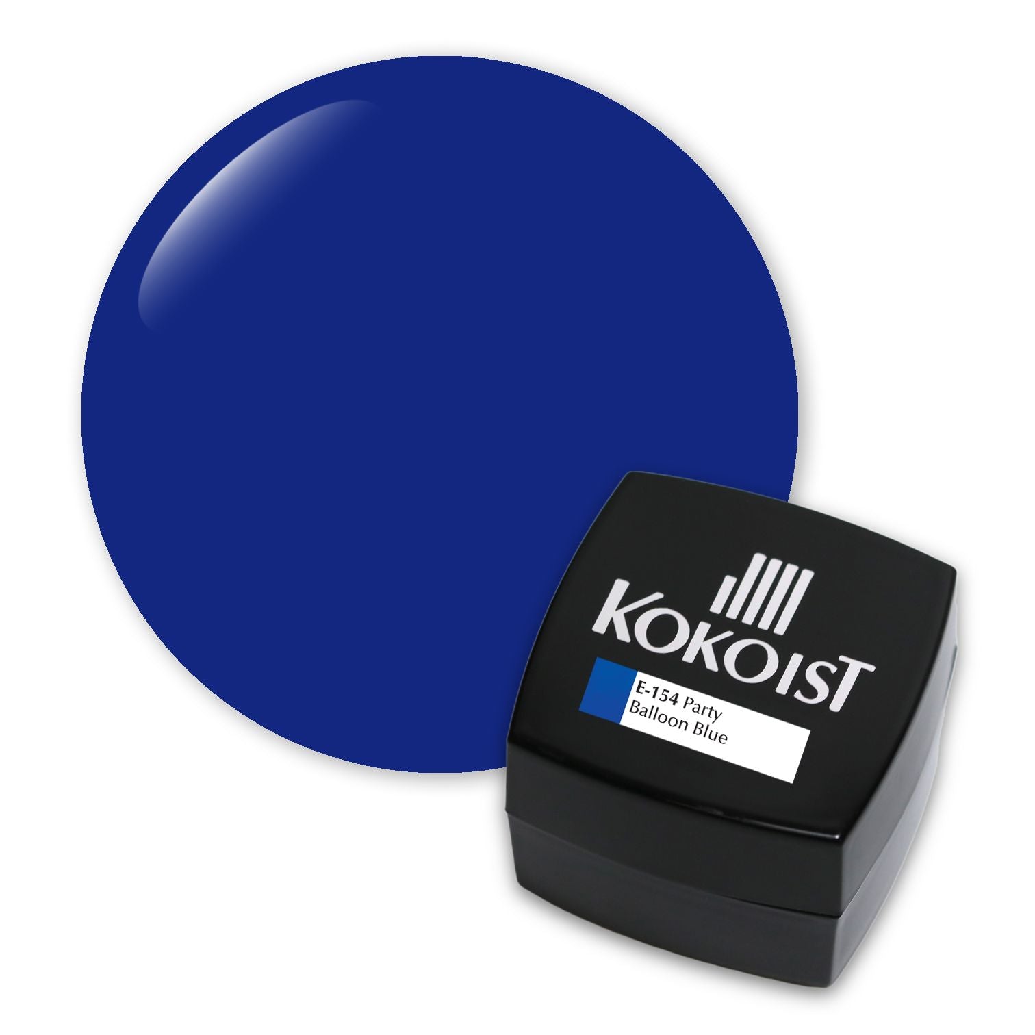 Kokoist E 154 Party Balloon Blue - Premium Latex Balloons for Birthday Parties, Baby Showers & Celebrations - 12 Inch Round Balloons Bulk Pack - Perfect for Decorations, Events & Photo Backdrops