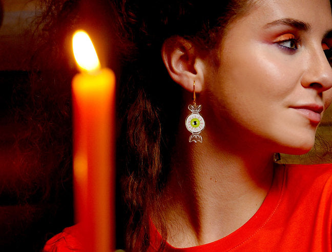 Laliblue Candy Earrings - Sweet & Fun Dangle Earrings for Women & Girls | Perfect for Parties, Gifts & Everyday Wear