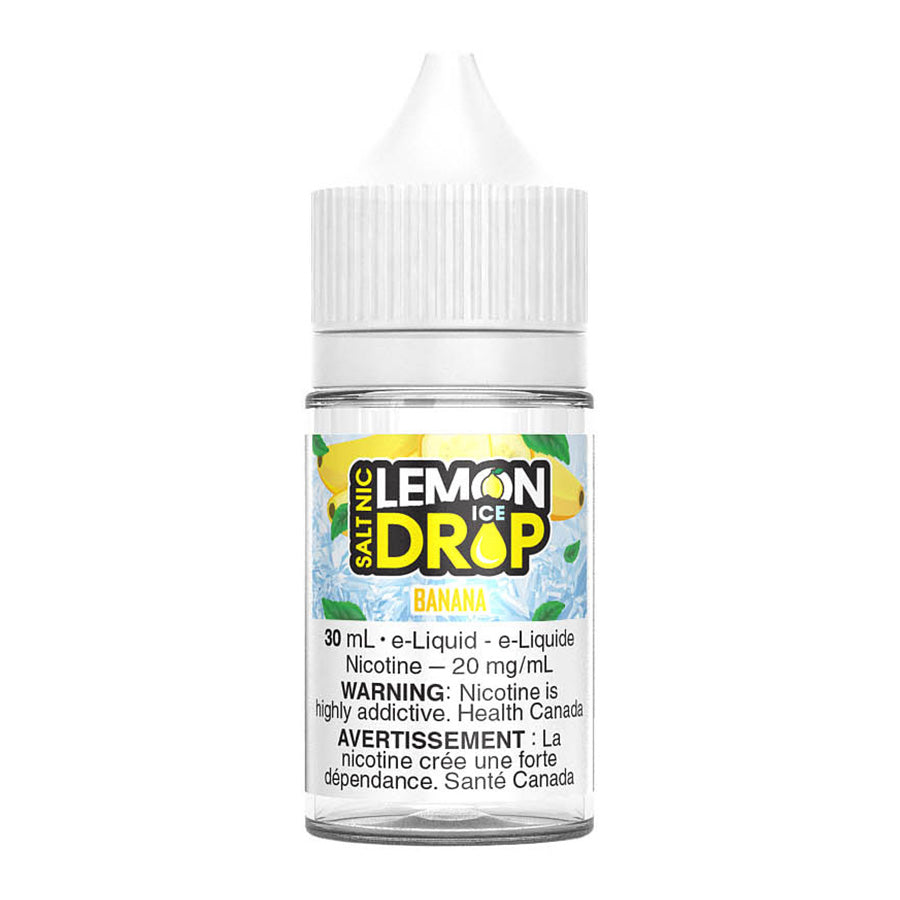 Lemon Drop Ice Salt Nic E-Liquid - Banana Flavor 30ml | Refreshing Vape Juice for All-Day Enjoyment