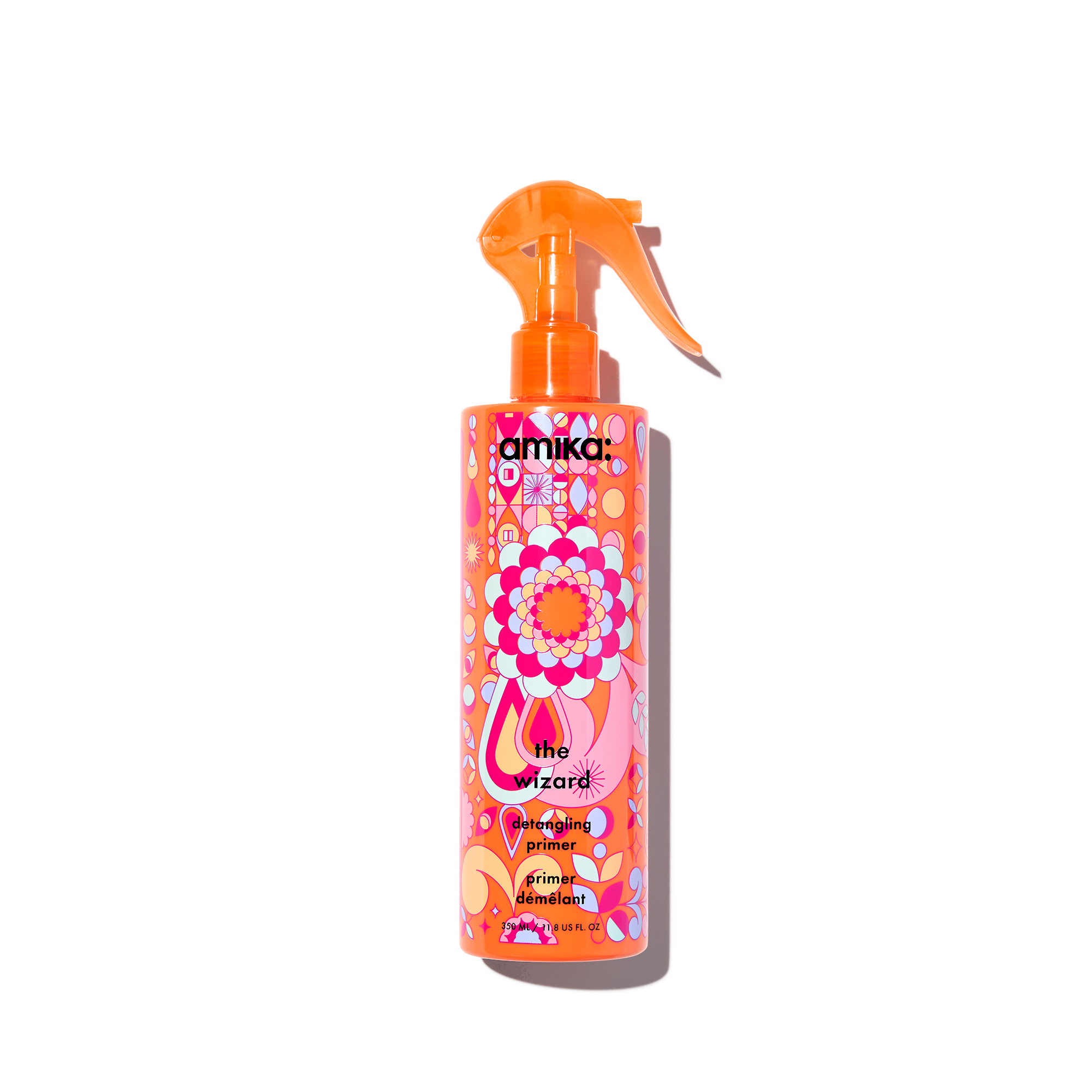 Amika Wizard Detangling Primer - Leave-In Conditioner Spray for Smooth, Frizz-Free Hair | Perfect for Daily Use, Travel & Salon Styling