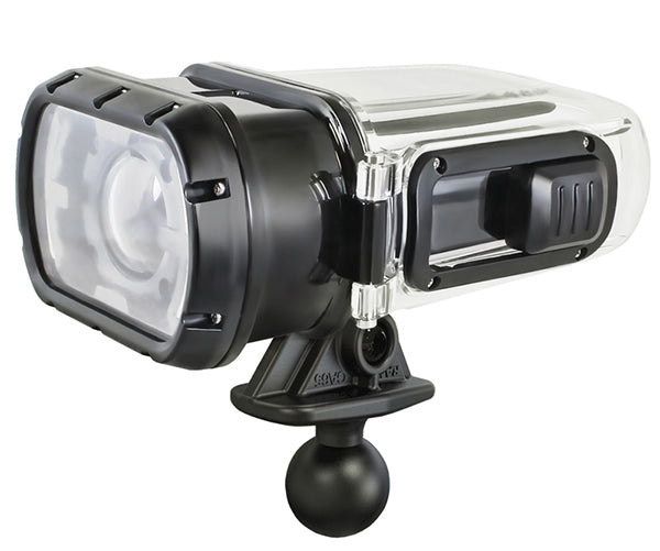 RAM B-202U-GA65 Garmin VIRB Dive Case Adapter with B Size 1 Ball Mount - Perfect for Underwater Action Camera Mounting on Boats, Kayaks, and Scuba Diving Gear