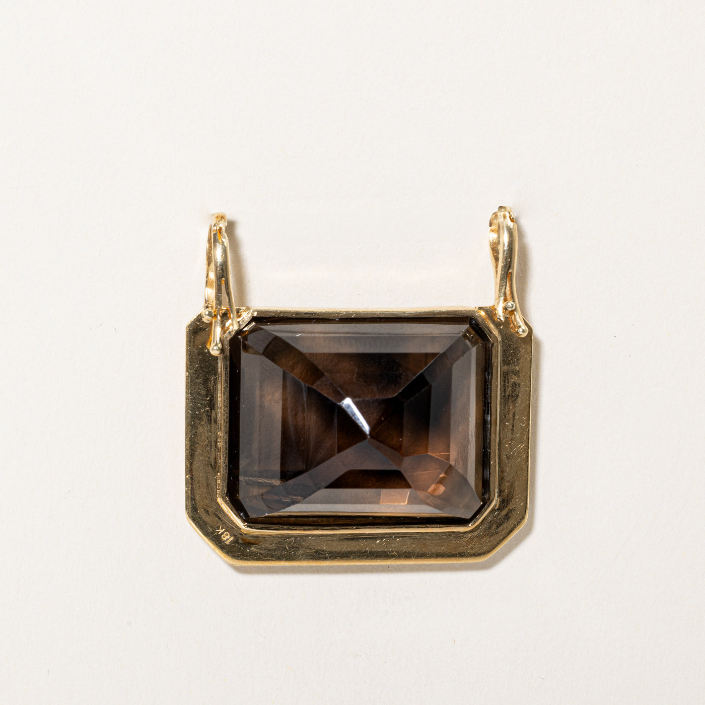 90.00ct Large Smoky Quartz Pendant Necklace - Natural Gemstone Jewelry for Women, Healing Crystal Gift for Meditation & Spiritual Protection
