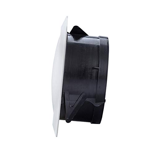 RV Ventilation Maso ABS Adjustable Air Vent Circular White Air Outlet 75-200MM - Durable RV Roof Vent for Camper, Motorhome & Travel Trailer - Perfect for Airflow Control & Temperature Regulation