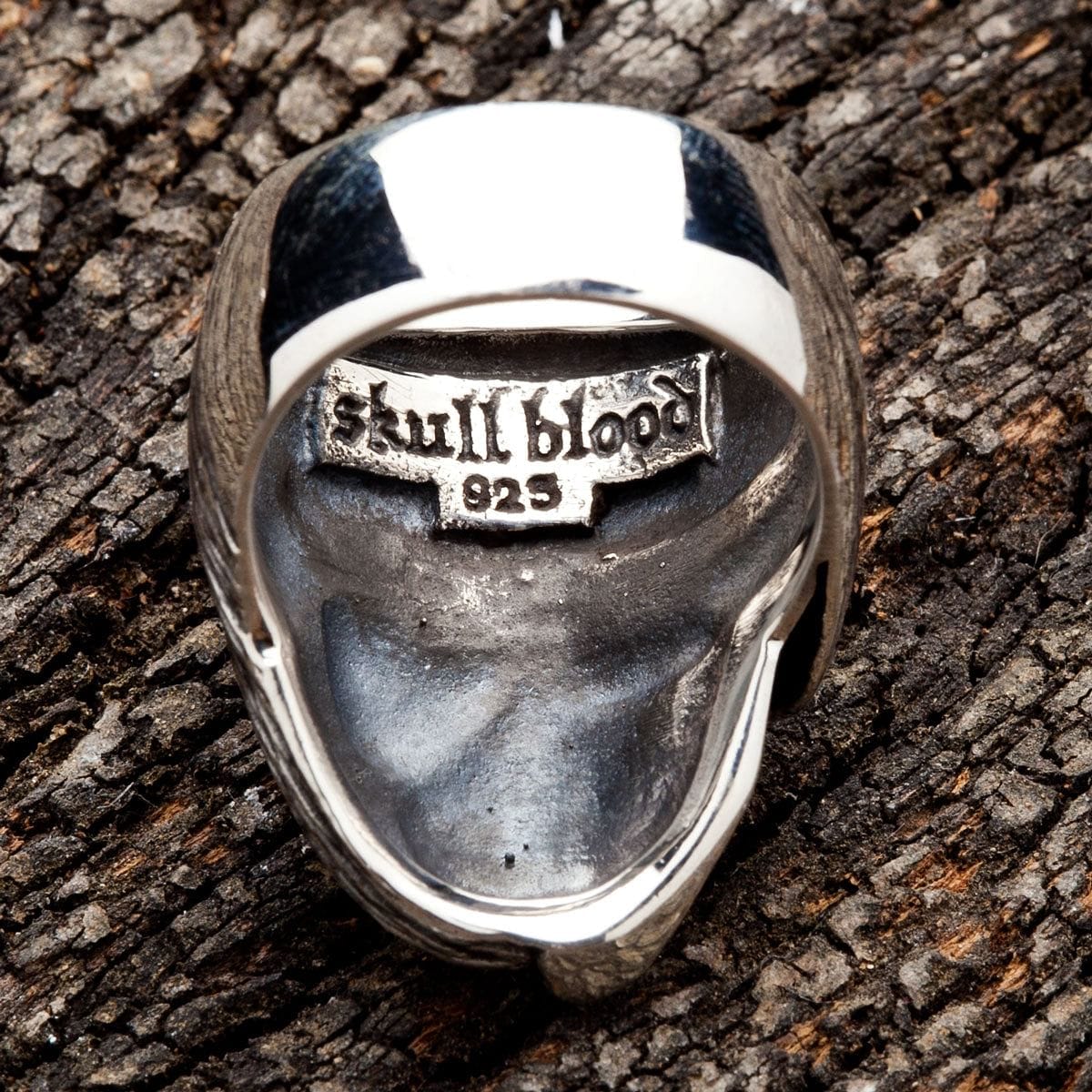 Two-Faced Skull Devil Gothic Ring - Sterling Silver Men's Jewelry for Punk, Rock, and Halloween Costume Accessories