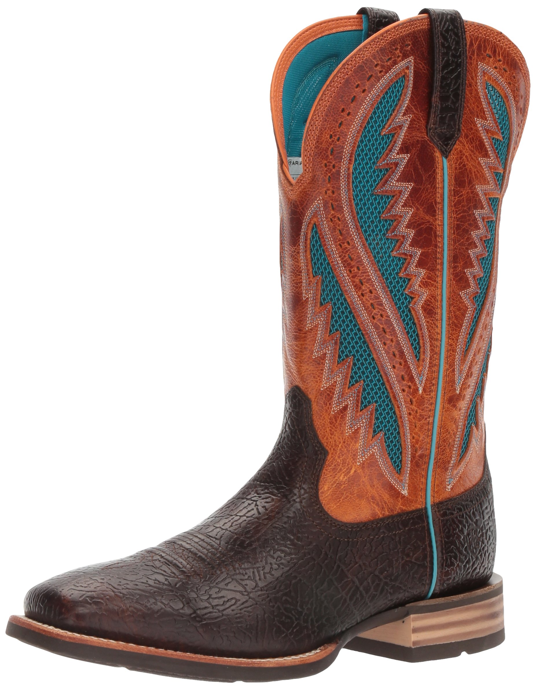 Ariat Quickdraw VentTEK Western Boot for Men - Breathable Mid-Calf Cowboy Boots for Riding & Outdoor Work | Durable Comfort for Ranch, Rodeo & Country Lifestyle