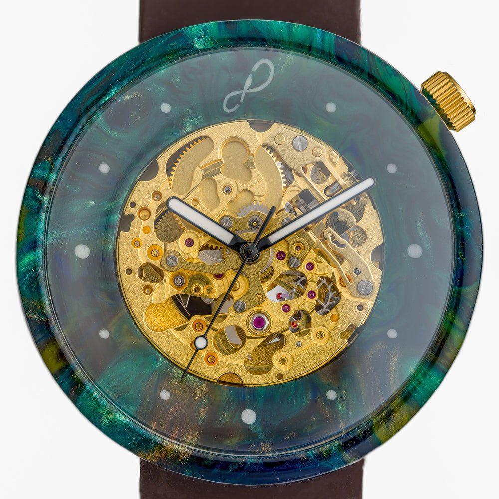 Maker Watch Inc × @micahfinds Revival Copper Patina Watch - Stylish Vintage-Inspired Timepiece for Men & Women | Perfect for Casual Wear, Office & Special Occasions