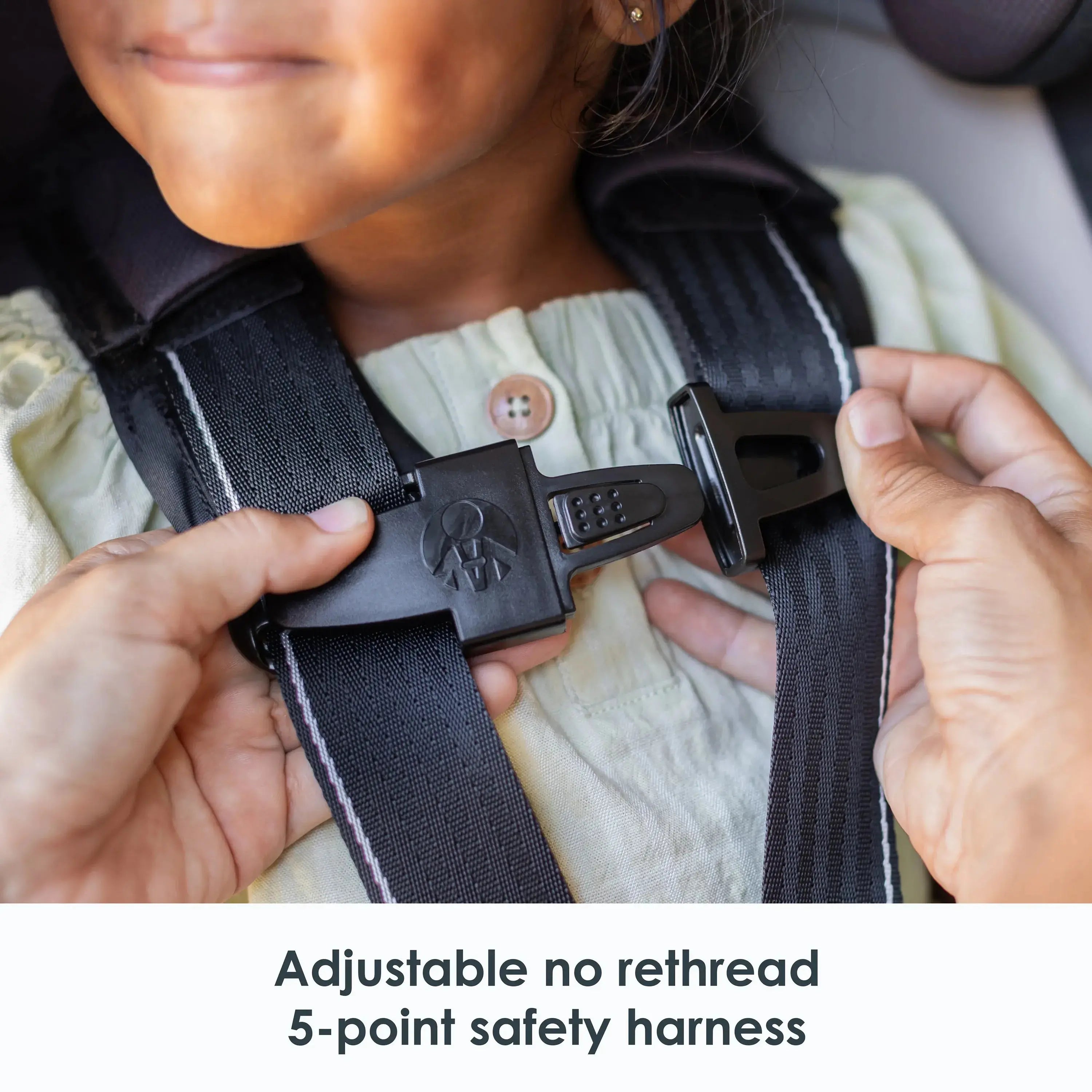 Cover Me™ 4-in-1 Convertible Car Seat for Toddlers & Kids - Madrid Tan (Target Exclusive) - Safe & Comfortable for Travel, School & Family Road Trips