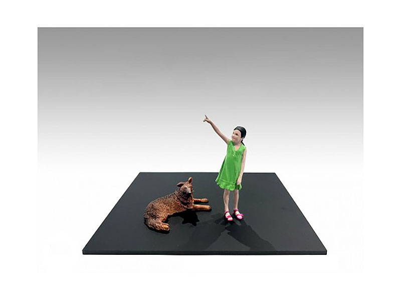 American Diorama 1/18 Scale Model Figure 703 Set - 2-Piece Figure18 Series 1 Collection for Diecast Car Displays & Diorama Scenes