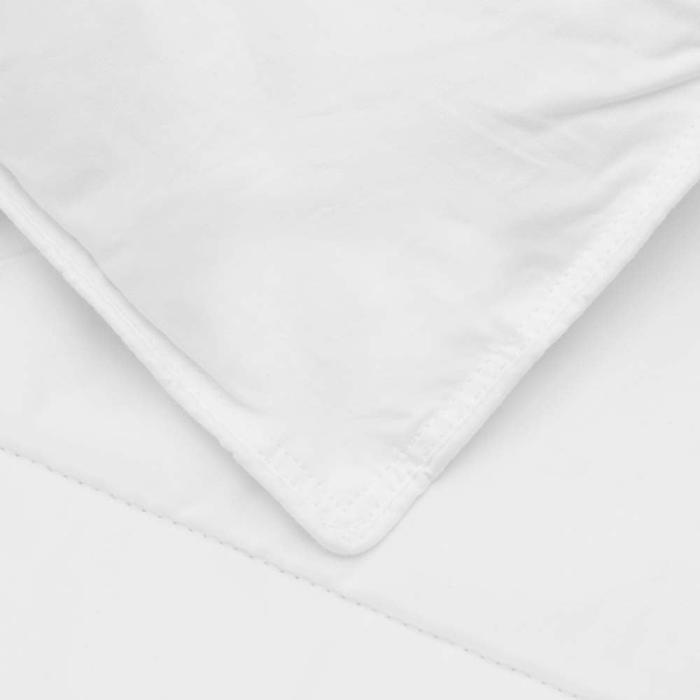 Microdenier Quilt Doona Set - Single Bed Size | Ultra Soft Lightweight Bedding for All Seasons | Perfect for Dorms, Guest Rooms & Cozy Nights