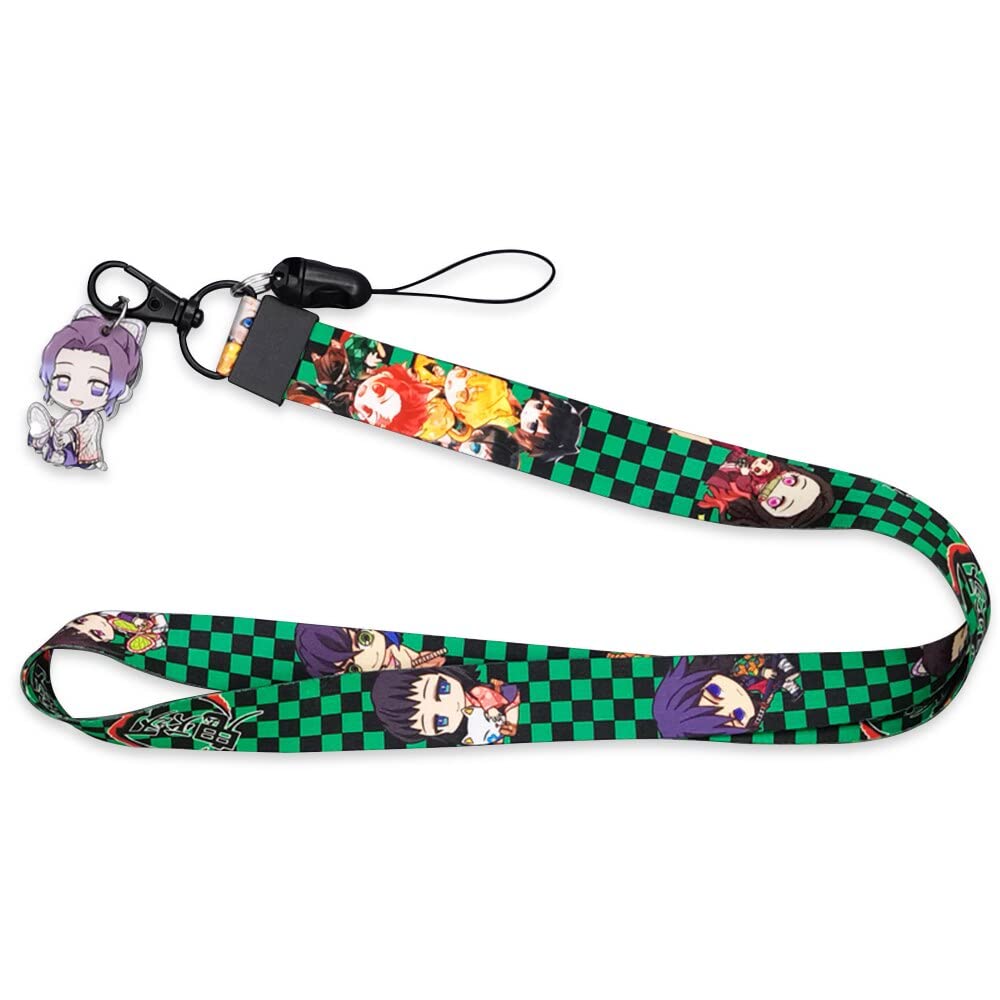 Kochou Shinobu Anime Lanyard for Keys & ID Badges - Premium Quality