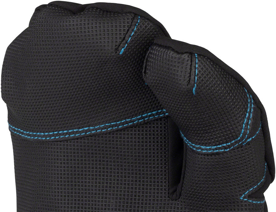 45NRTH 2023 Sturmfist 3 Gloves - Black Lobster Style Winter Cycling Gloves for Men & Women, Large Size, Windproof & Waterproof for Cold Weather Biking, Snowmobiling & Outdoor Activities